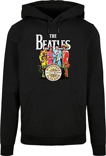 F4NT4STIC Basic Hoodie The Beatles Band Sgt Pepper Black in schwarz  bestellen - 27263501