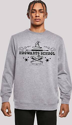 F4NT4STIC Basic Sweatshirt Harry Potter Hogwarts 25831301 Year mittelgrau - bestellen in First