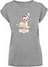 F4NT4STIC Extended Shoulder T-Shirt Disney Bambi Watercolour