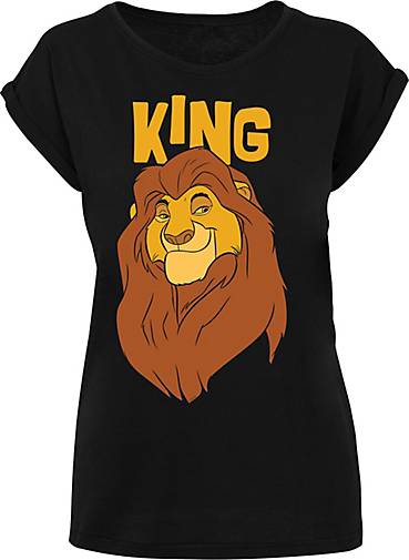 - Löwen T-Shirt Extended bestellen King schwarz der in Mufasa F4NT4STIC 20337201 Disney The König Shoulder