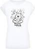 F4NT4STIC Extended Shoulder T-Shirt Disney Winnie Puuh Der Bär Collage Sketch