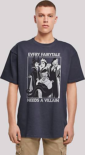 F4NT4STIC Heavy Oversize T-Shirt Disney Every Fairy Tale Needs A Villain in  dunkelblau bestellen - 22289102