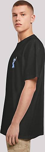 Disney Lilo T-Shirt And bestellen in 22288801 - F4NT4STIC Oversize Stitch Backside Stitch Heavy Print schwarz Breast