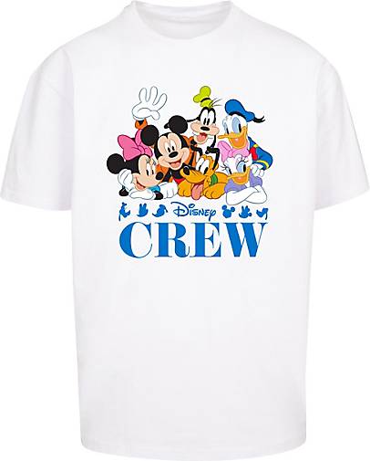 F4NT4STIC Heavy Oversize T-Shirt in 23096503 bestellen weiß Friends Disney - Maus Disney Micky