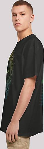 F4NT4STIC Heavy Oversize T-Shirt Harry Potter Wingardium Leviosa Spells  Charms in schwarz bestellen - 23100701