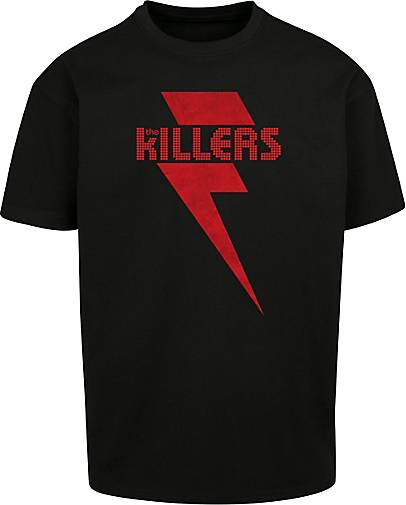 F4NT4STIC Heavy Oversize Band schwarz Red The bestellen Rock T-Shirt in Killers 26388401 Bolt 