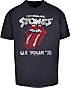 F4NT4STIC Heavy Oversize T-Shirt The Rolling Stones Rock Band US Tour '78 Front