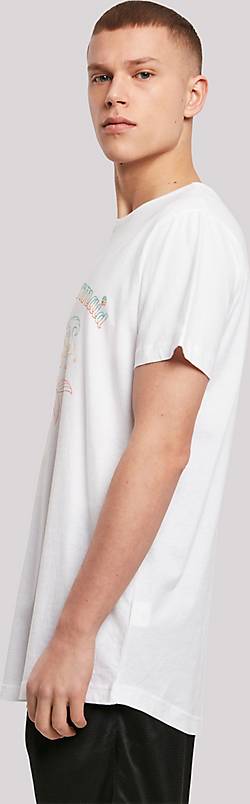 F4NT4STIC Long Cut T-Shirt Disney Arielle die Meerjungfrau Gradient in weiß  bestellen - 20529701