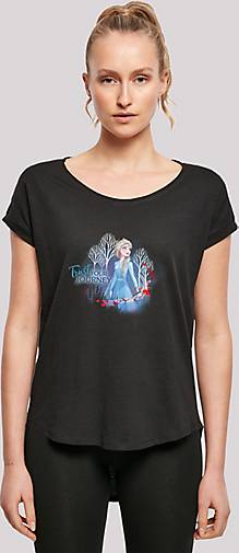 - F4NT4STIC Frozen Long T-Shirt Cut Disney in bestellen 2 Trust Your 20315201 Journey schwarz