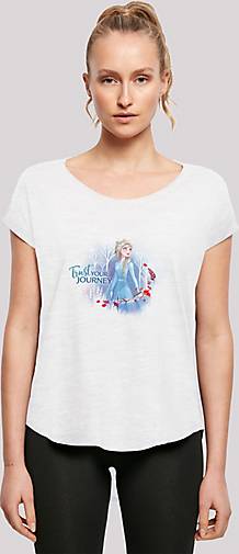 F4NT4STIC Long Cut T-Shirt Disney Frozen 2 Trust Your Journey in weiß  bestellen - 20315202