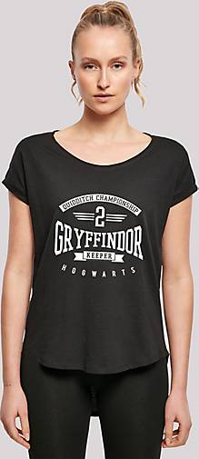 F4NT4STIC Long Cut T-Shirt Harry - Keeper 20568301 bestellen in Gryffindor schwarz Potter