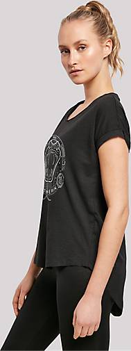 F4NT4STIC Long Cut T-Shirt Harry Potter Slytherin Seal in schwarz bestellen  - 20570501
