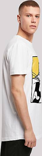 F4NT4STIC Long Cut T-Shirt Looney - in Laughing Bunny 20333302 Bugs weiß bestellen Tunes