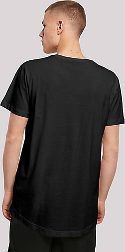 Space bestellen Planet - schwarz Centre Long T-Shirt Kennedy Cut 20556301 F4NT4STIC NASA in