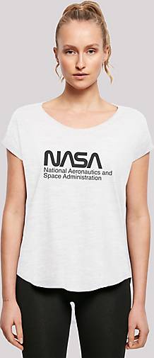 Tone Logo F4NT4STIC bestellen NASA Long in - weiß T-Shirt One Cut 20555701