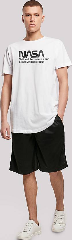 F4NT4STIC Long Cut T-Shirt NASA Logo One Tone in weiß bestellen - 20555801 | T-Shirts