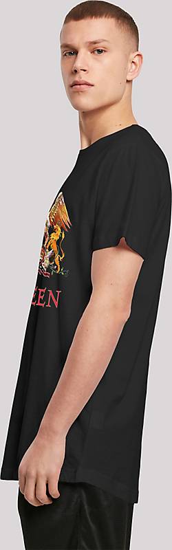 Queen 25875801 Rockband Black schwarz Cut Classic - Crest in bestellen F4NT4STIC T-Shirt Long