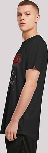 F4NT4STIC Long Cut T-Shirt Slipknot Metal Band in schwarz bestellen -  27262301