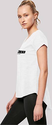 F4NT4STIC Long Cut T-Shirt TV Serie FRIENDS Logo Block\' in weiß bestellen -  78051701