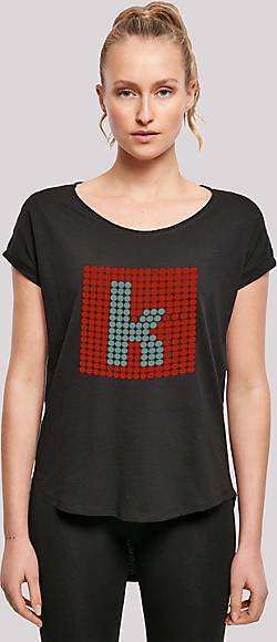F4NT4STIC Long Cut T-Shirt The Killers Rock Band K Glow Black in schwarz  bestellen - 27264101