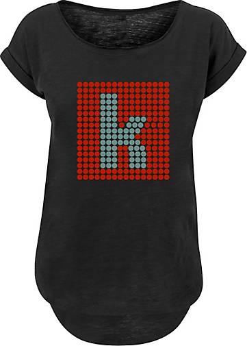 F4NT4STIC Long Cut T-Shirt The Killers Rock Band K Glow Black in schwarz  bestellen - 27264101