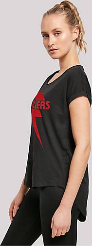 F4NT4STIC Long Cut T-Shirt The Killers Rock Band Red Bolt in schwarz  bestellen - 26388301