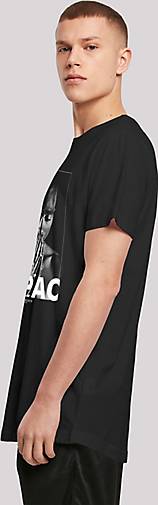 F4NT4STIC Long Cut T-Shirt Tupac schwarz in Praying Shakur - bestellen 27257401