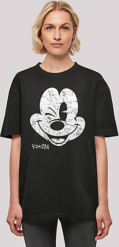 F4NT4STIC Oversize T-Shirt Oversize T-Shirt 'Disney Mickey Mouse Since  Beaten Face CHAR CADT' in schwarz bestellen - 79568401
