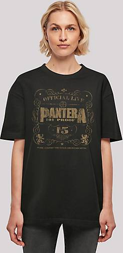 bestellen 101 Black 25875901 T-Shirt F4NT4STIC Metal Proof Boyfriend in Oversized Band - Pantera schwarz