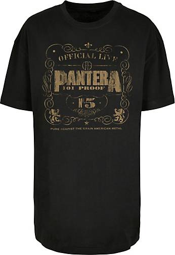 Black T-Shirt 25875901 bestellen Proof 101 Metal Pantera - in schwarz Boyfriend F4NT4STIC Band Oversized