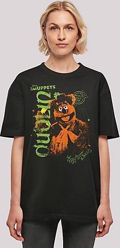 F4NT4STIC bestellen In schwarz Fozzie - Oversized Boyfriend Bear Tee in The Dublin Disney 22241001 Muppets
