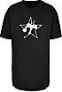 F4NT4STIC Oversized Boyfriend Tee Looney Tunes Trickfilm Serie Cartoon Sylvester Mono Star
