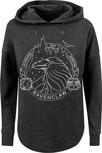 F4NT4STIC Oversized Hoodie Harry Potter Ravenclaw Seal in dunkelgrau  bestellen - 25838602