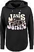 F4NT4STIC Oversized Hoodie Janis Joplin Pastel Logo