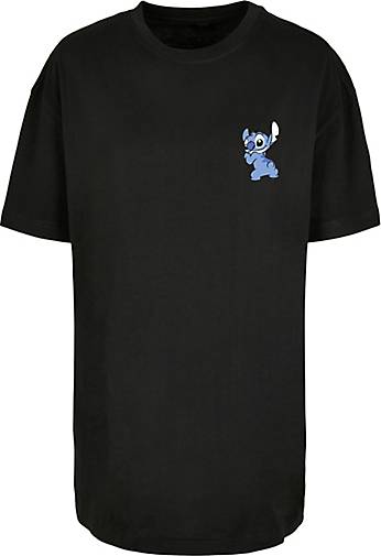F4NT4STIC Oversized T-Shirt Breast in schwarz bestellen - 20586501 Stitch Print Disney And Stitch Backside Lilo