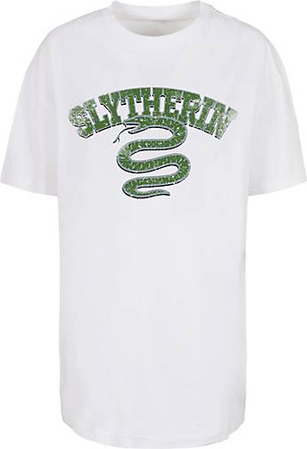 F4NT4STIC Sport Slytherin weiß - 20585102 Emblem T-Shirt Oversized Potter in bestellen Harry