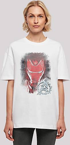 20583302 weiß bestellen in Oversized Endgame T-Shirt F4NT4STIC Avengers - Iron Marvel Brushed Man