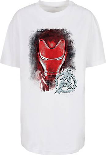 F4NT4STIC Oversized T-Shirt Marvel bestellen Avengers - Iron in Brushed Man weiß 20583302 Endgame