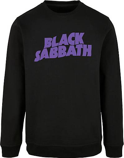 F4NT4STIC Sweatshirt Black Sabbath Heavy Metal Band Wavy Logo Black in  schwarz bestellen - 25874201