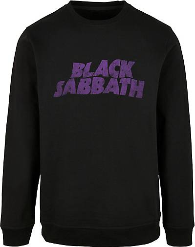 F4NT4STIC Sweatshirt Black Sabbath Heavy Metal Band Wavy in schwarz  bestellen - 25875101