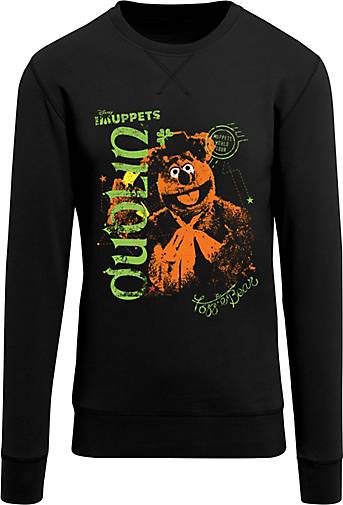 F4NT4STIC Sweatshirt Disney Die Muppets Fozzie Bear In Dublin in schwarz  bestellen - 20337801