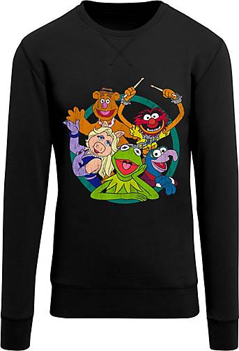 in bestellen F4NT4STIC Circle Die 20337701 - Disney Sweatshirt schwarz Group Muppets