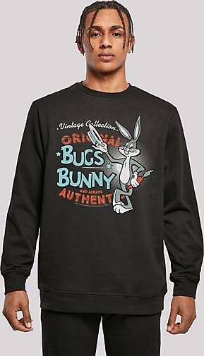 F4nt4stic Sweatshirt Looney Tunes Vintage Bugs Bunny In Schwarz Bestellen 26386701 4464