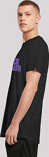 bestellen Black Wavy Black schwarz 25875201 F4NT4STIC Sabbath Band Logo - Heavy Metal T-Shirt in