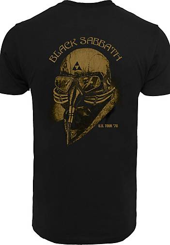 F4NT4STIC T-Shirt Black Sabbath Metal bestellen in 1978 Zip 26383301 - schwarz Tour Black US Band
