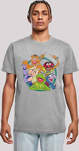 F4NT4STIC T-Shirt Disney Die Muppets Group Circle in mittelgrau bestellen -  20337902