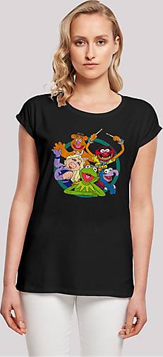 schwarz Muppets F4NT4STIC bestellen T-Shirt Disney 20338201 - Group Die Circle in