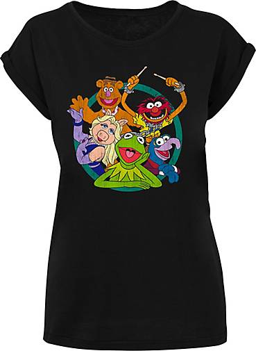 F4NT4STIC Disney bestellen Circle Group - T-Shirt Muppets schwarz Die in 20338201