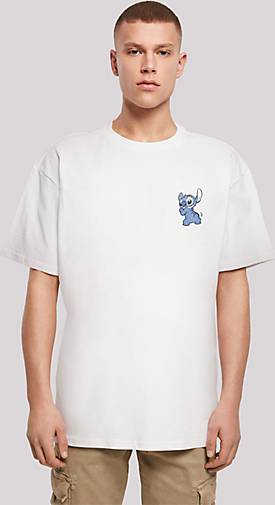 And Breast Print Disney T-Shirt Stitch Backside bestellen Stitch weiß in - Lilo 22299902 F4NT4STIC