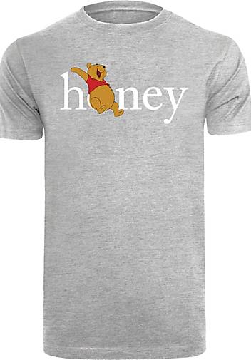 F4NT4STIC T-Shirt Disney Winnie Der in 20558502 Puuh Bär bestellen mittelgrau - Honig